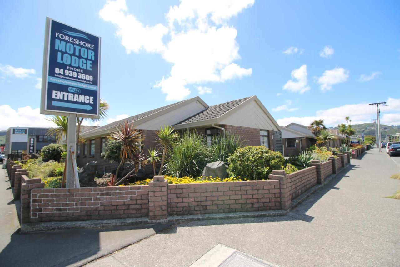 Foreshore Motor Lodge Lower Hutt Buitenkant foto