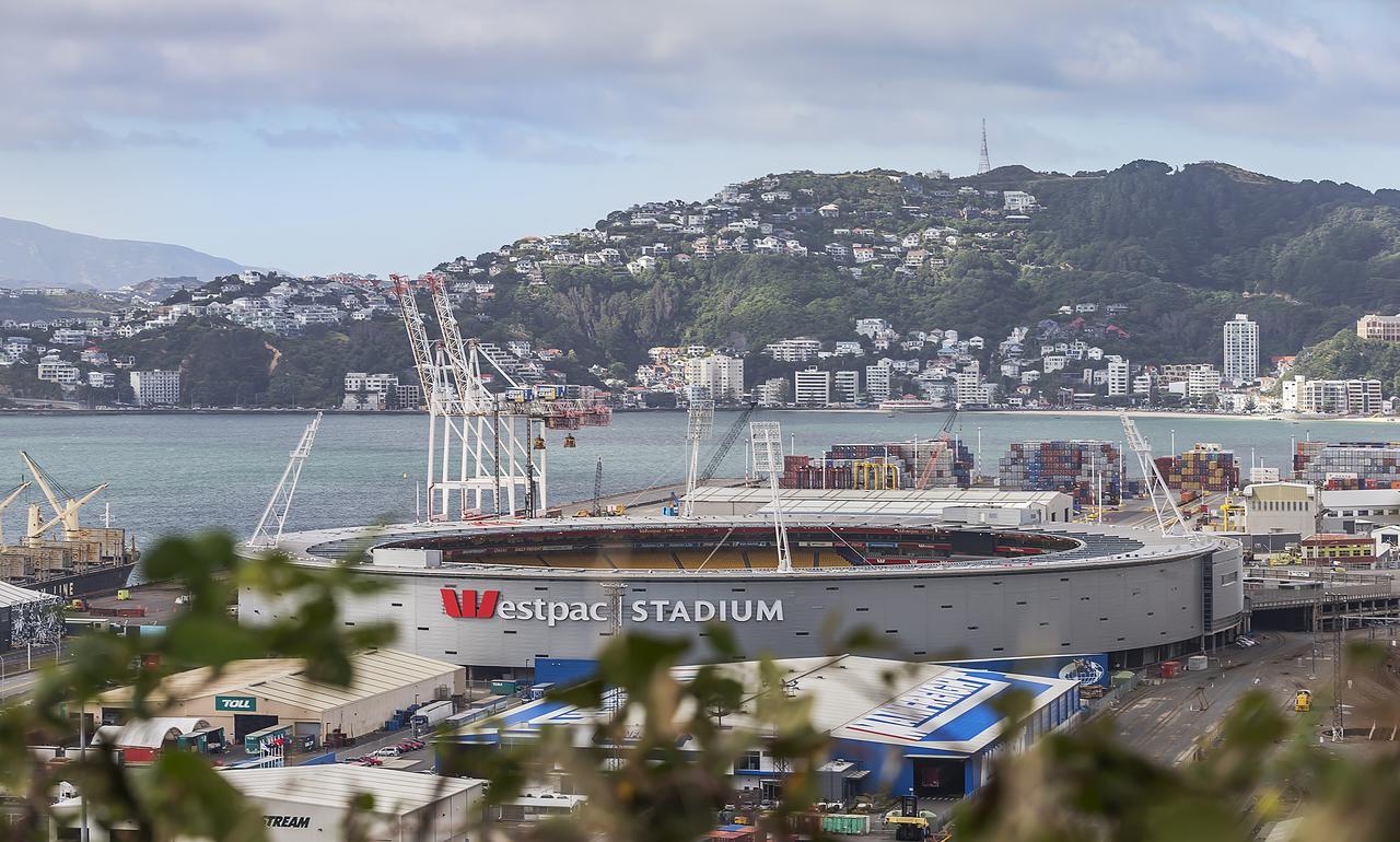 Foreshore Motor Lodge Lower Hutt Buitenkant foto